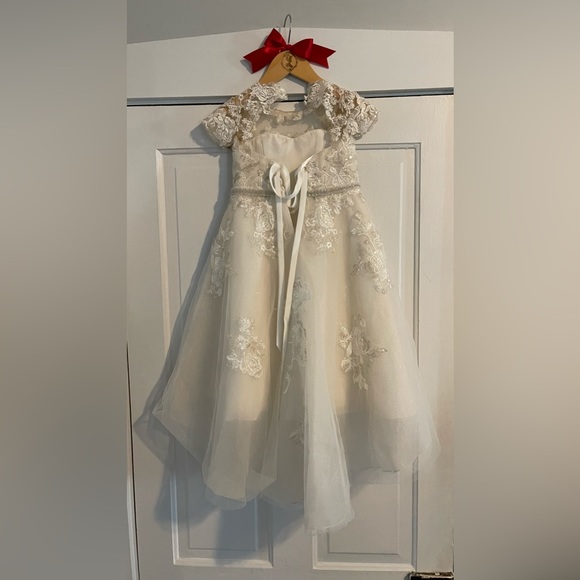 David’s Bridal DB Studio Flower Girl Dress - Picture 3 of 3